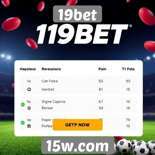 Promoções e bônus oferecidos pelo 19bet
